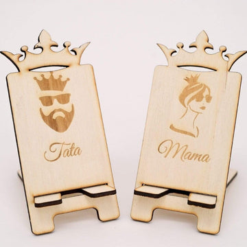 Set suport de telefon Mama/Tata - Cadouri Originale