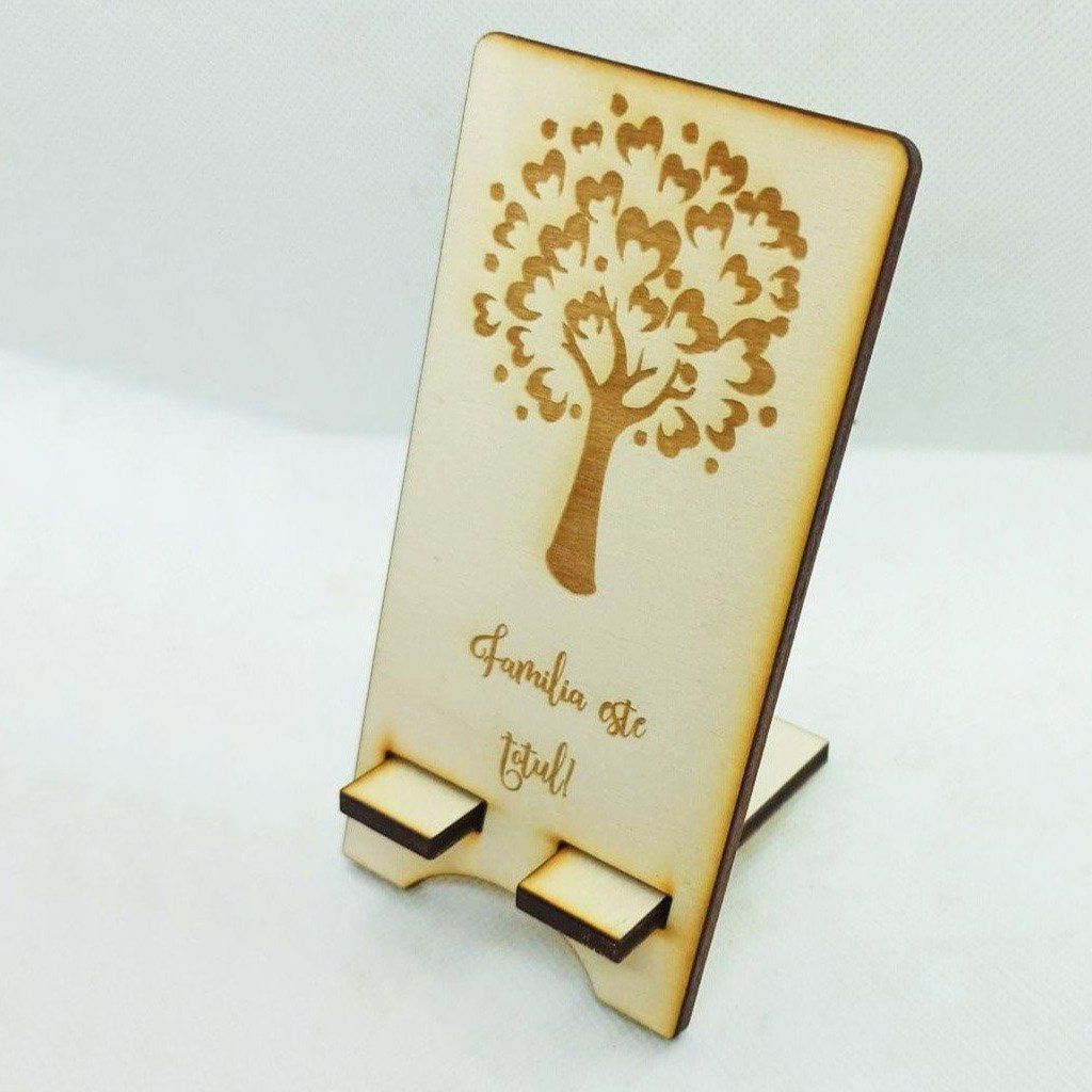 Suport de telefon Familia este totul - Cadouri Originale