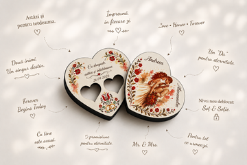 Idei texte cutie verighete personalizata