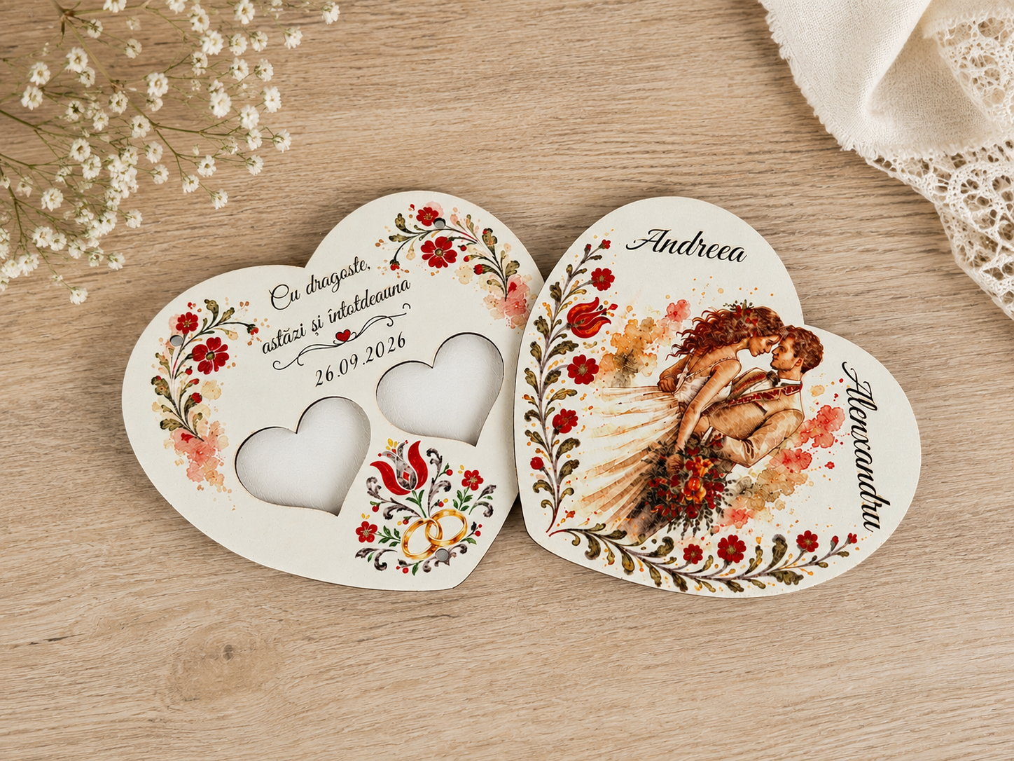Cutie de verighete premium colectia Heritage