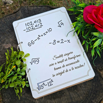 Agenda pentru profesor de matematica