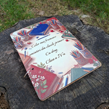 Agendă Personalizată Învățătoare - Cadou de Sfârșit de An Școlar