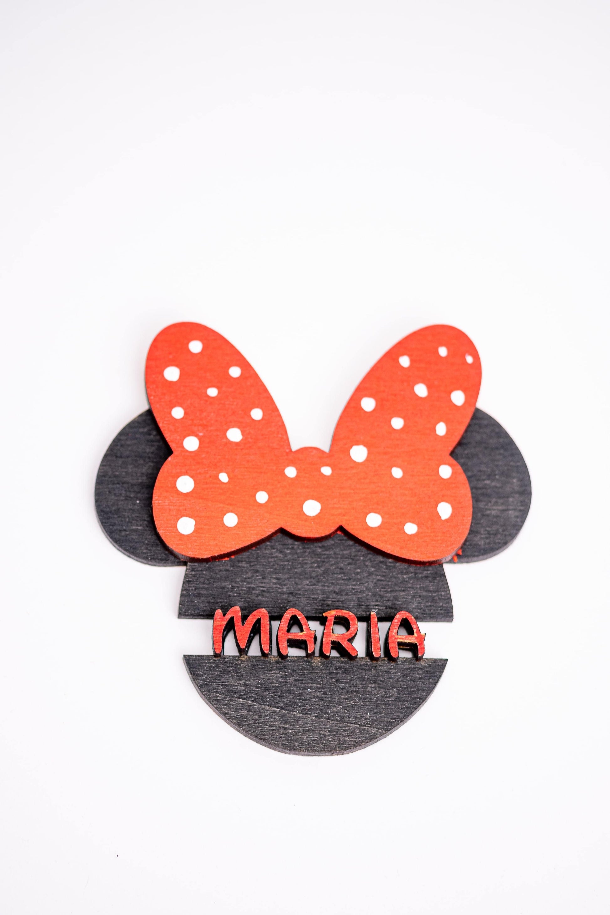 Decoratie pentru camera Minnie cu numele copilului - Cadouri Originale