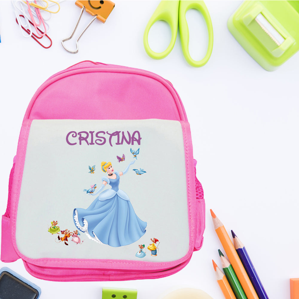 Ghiozdan personalizat cu nume - Princess - Cadouri Originale